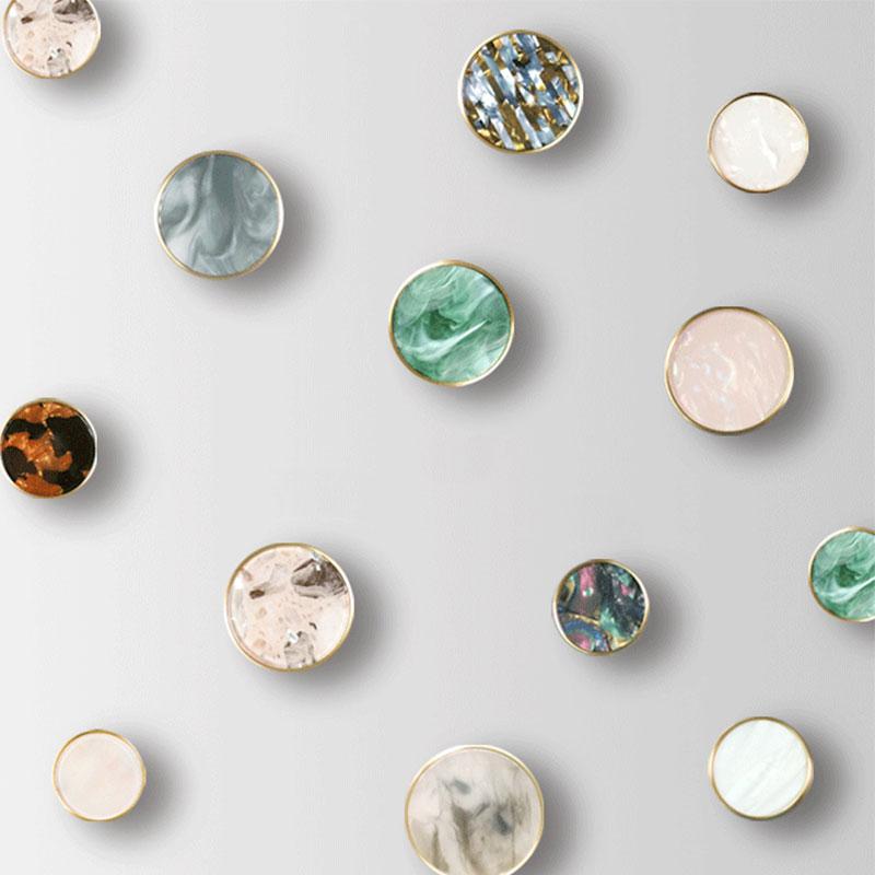 SILVER JADE SHELL BUTTON KNOB-image-4