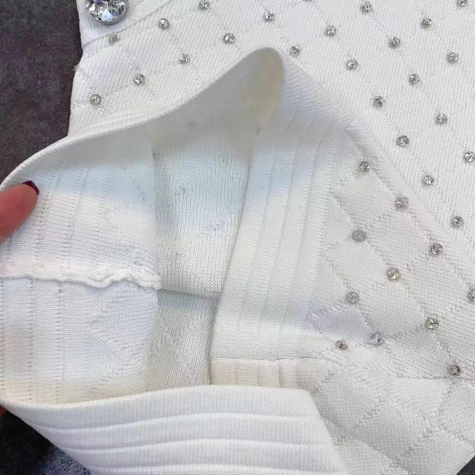 Lucy Rhinestone Embellished Tank Top - Image 4