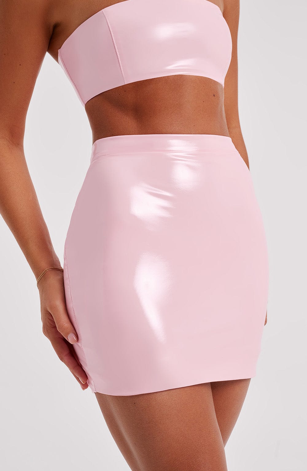 Violet Mini Skirt – Pink