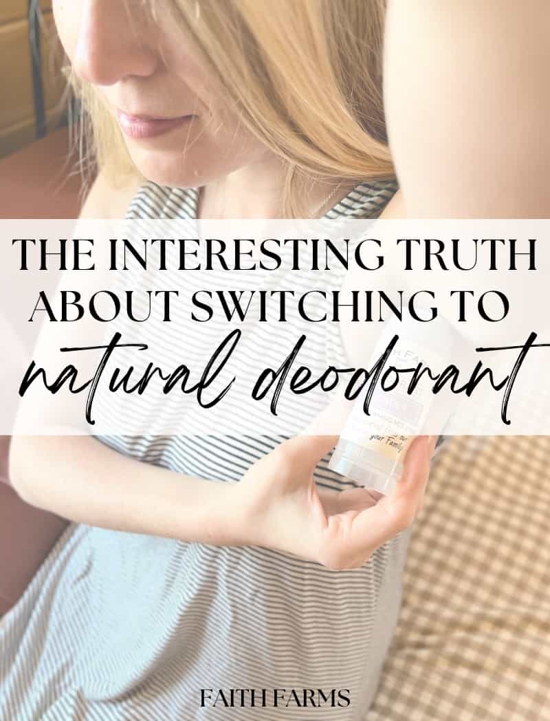 Switching to Natural Deodorant