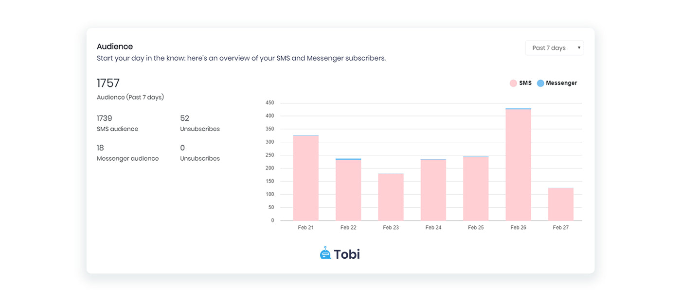 Tobi audience insights