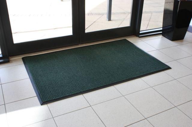 Heavy duty 4' x 6' commercial entrance door mat indoor outdoor office  business