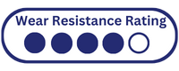 4 out of 5 Wear Resistance Rating