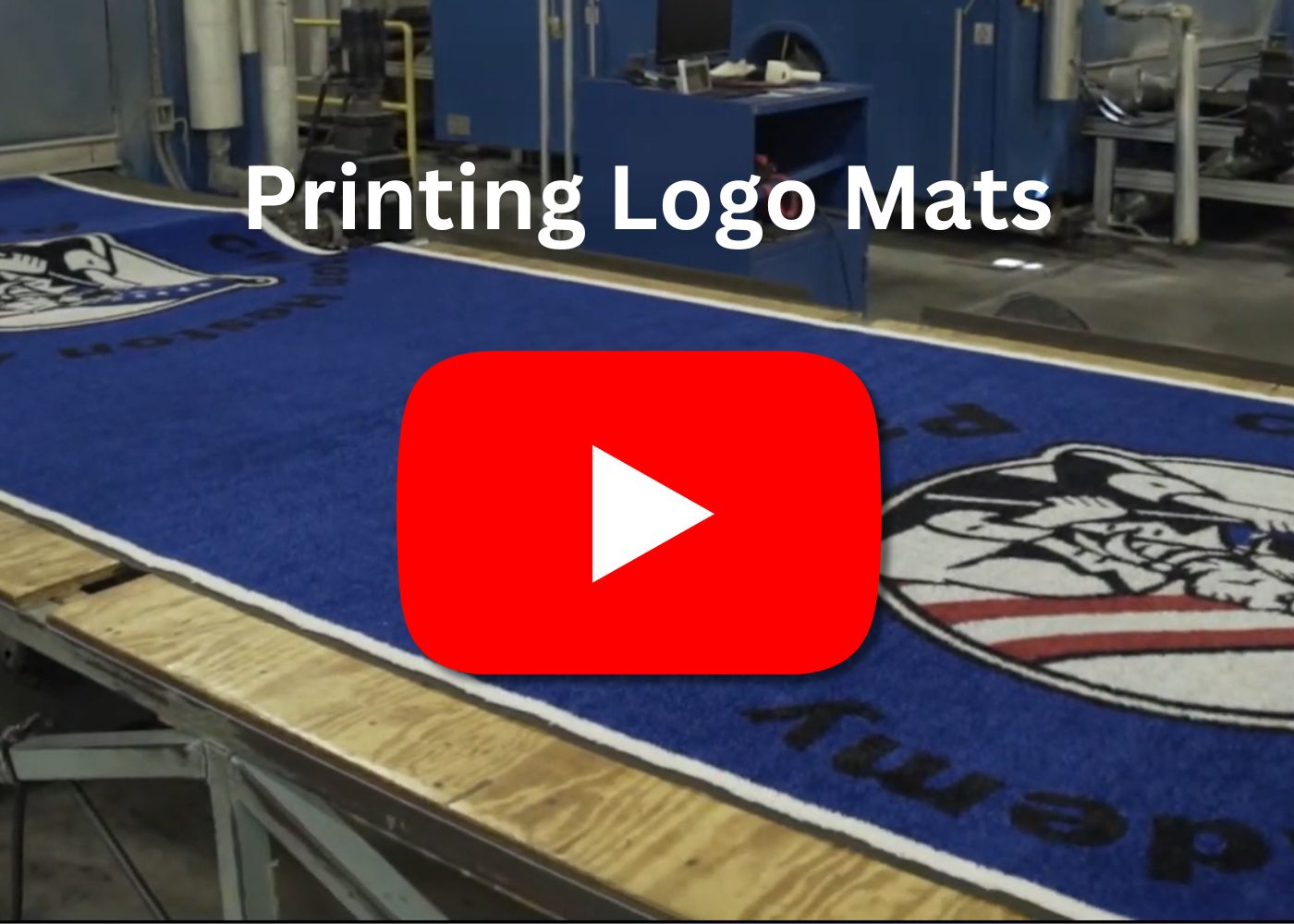 how logo mats are made video