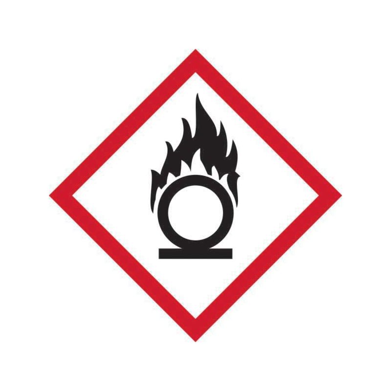 Oxidising Symbol GHS Hazard Labels