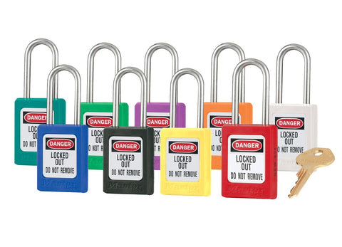 Master Lock Zenex Safety Padlocks - Keyed-Differently Padlocks