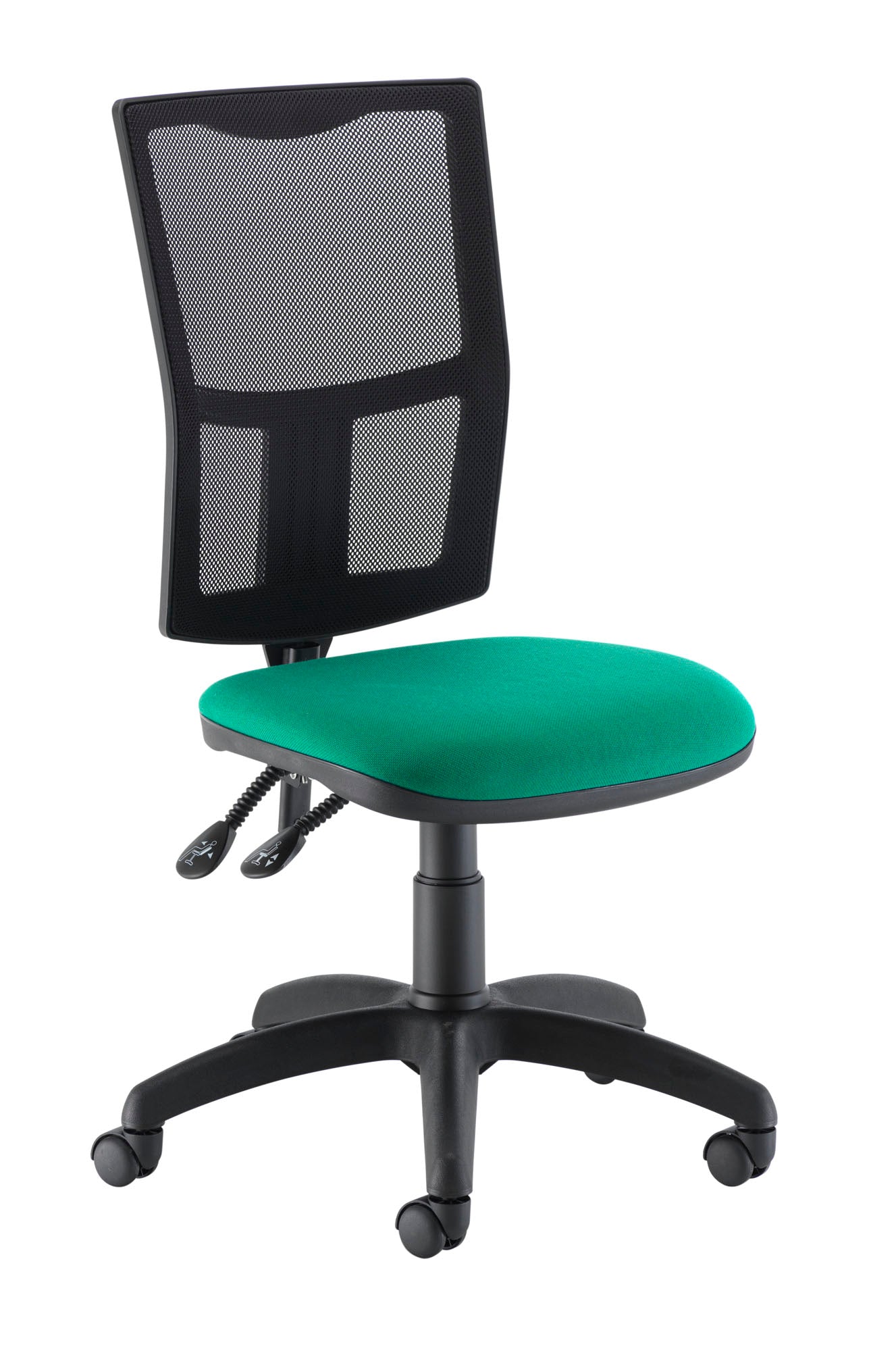 Calypso Armless Mesh Back Office Chair