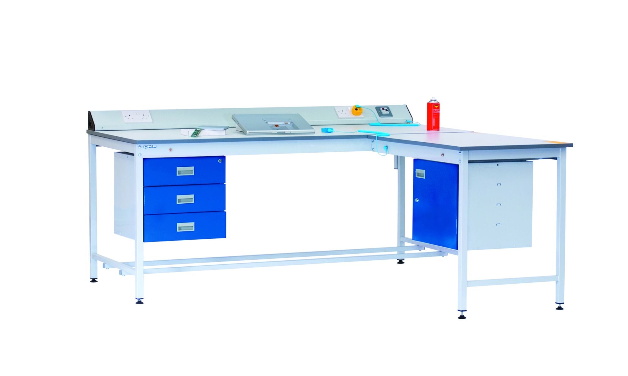 Anti Static Esd Workbench With Lamstat Worktop 150cm Wide