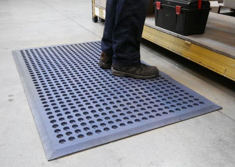 Swarf Catch Rubber Mat with Holes - Buy Online