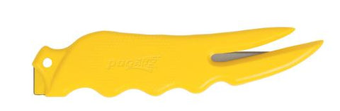 Green, Red, or Yellow 18mm Utility Knife Retractable Box Cutter for Cartons,  Boxes, Cardboard 