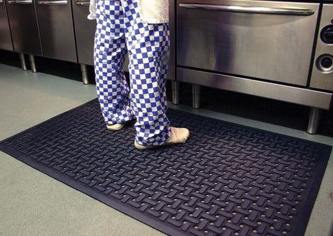 Suction Backed Kitchen Mats are Restaurant Kitchen Mats by