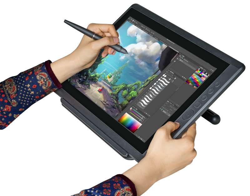 graphic design tablet with screen under $200