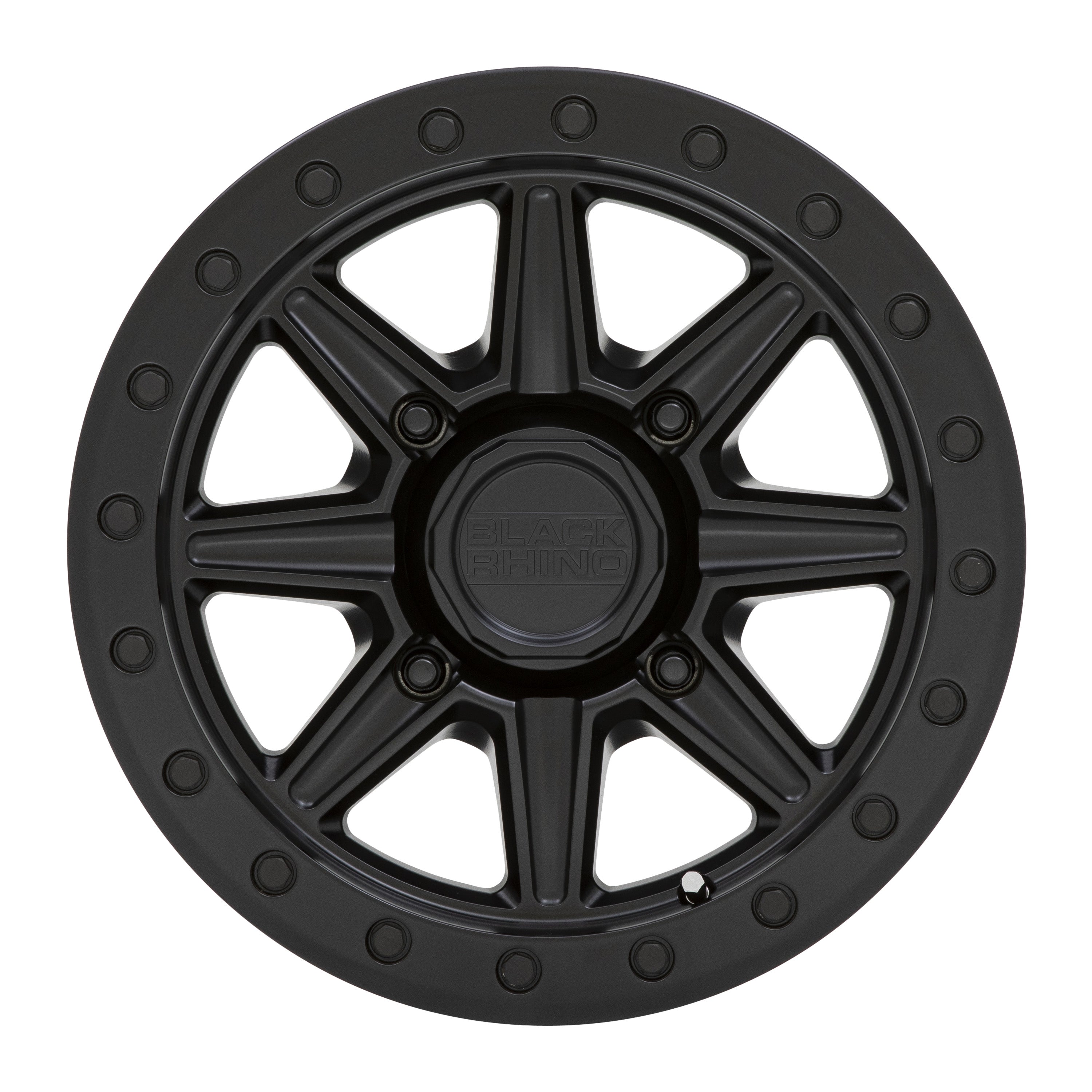 Black Rhino Powersports WEBB UTV 15X7 51 4X110 MATTE BLACK