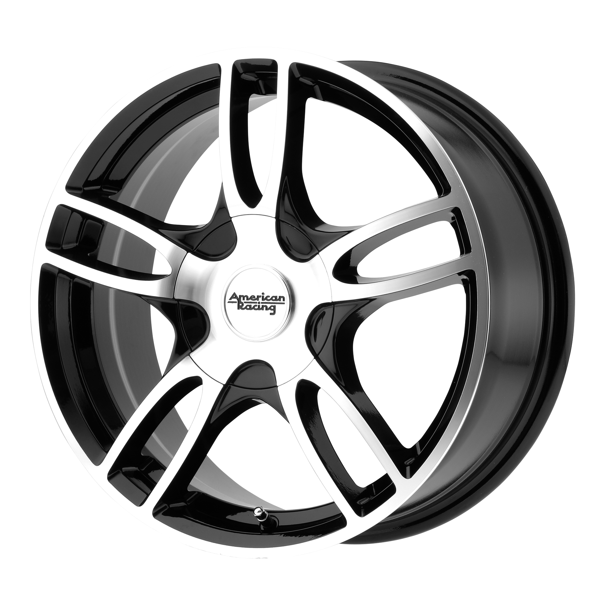 American Racing AR919 ESTRELLA 2 14X6 35 4X100/4X114.3/4X100/4.5 Gloss Black Machined
