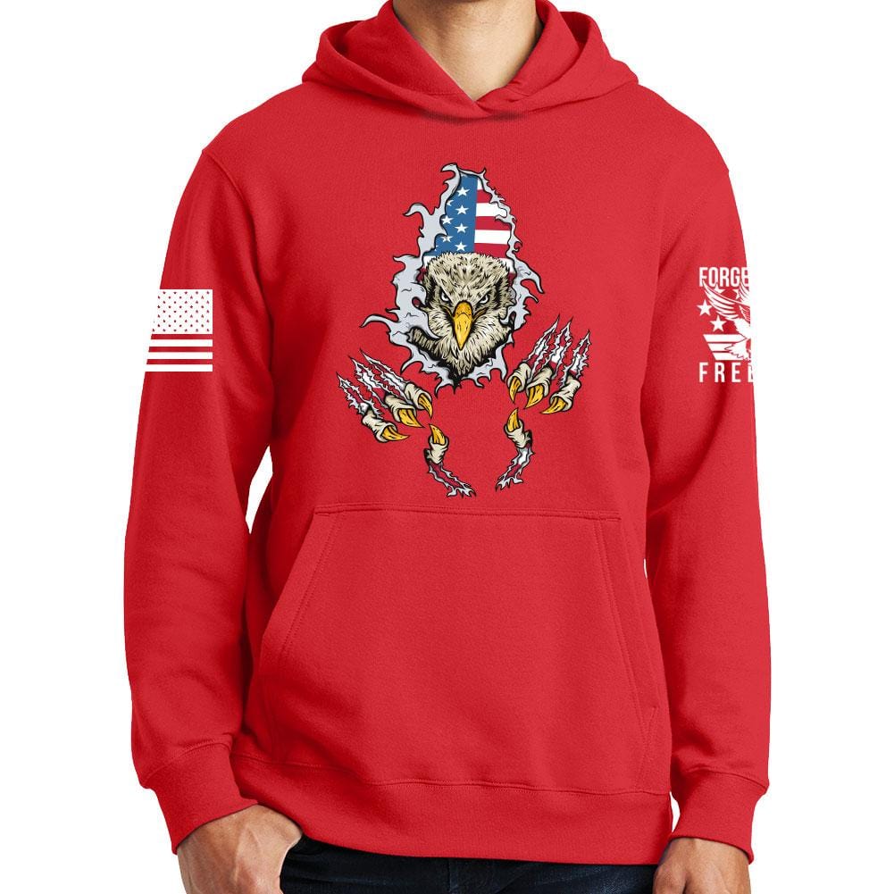 American Eagle Hoodie Forged From Freedom 