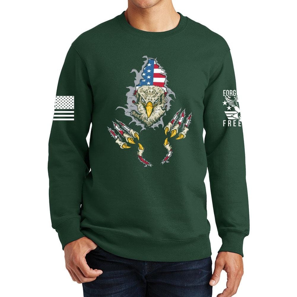 american eagle green sweatshirt