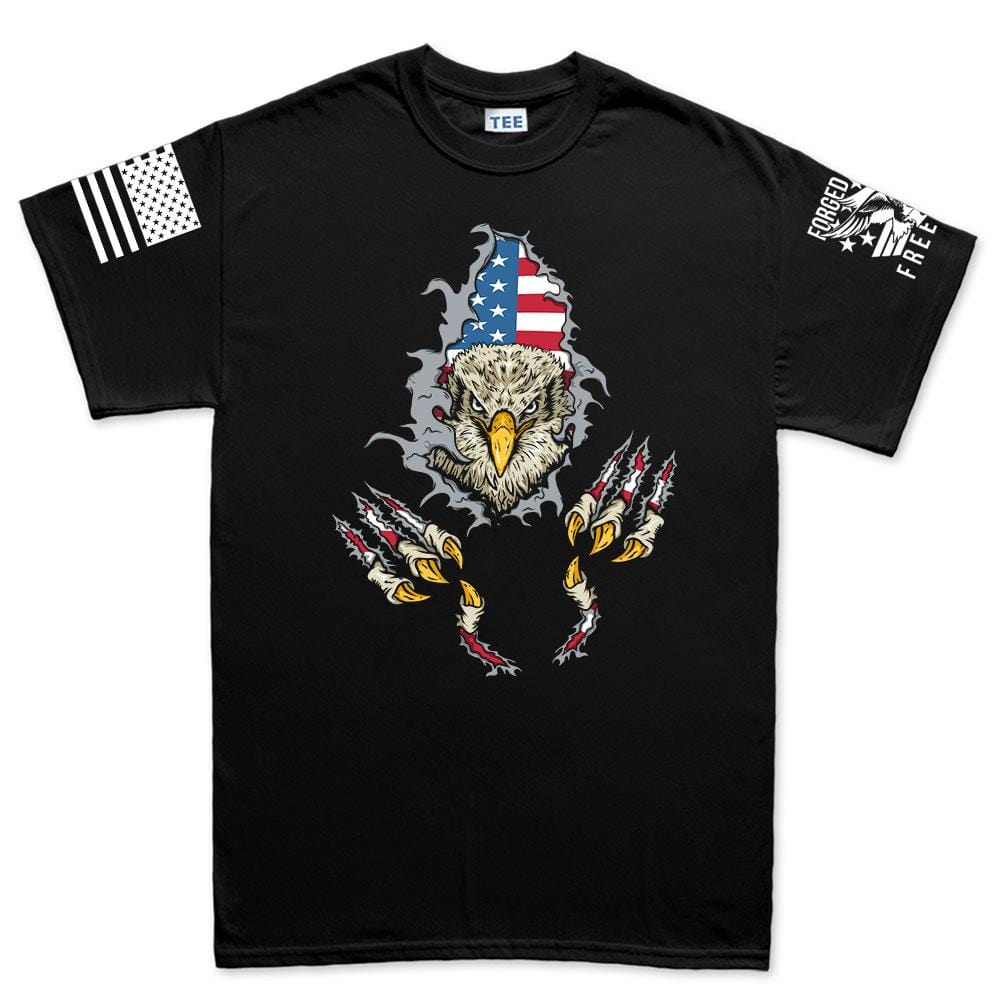 American Eagle Men's T-shirt – Forged From Freedom