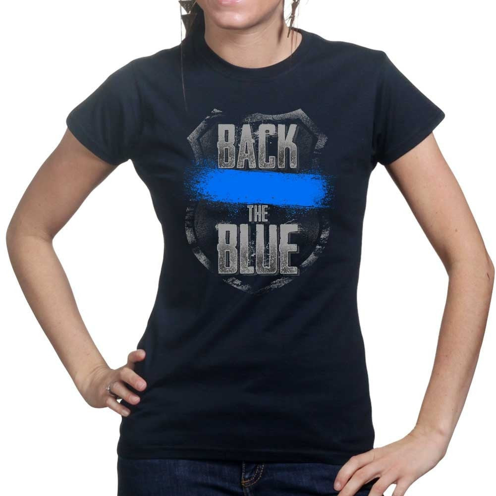 ladies blue t shirt