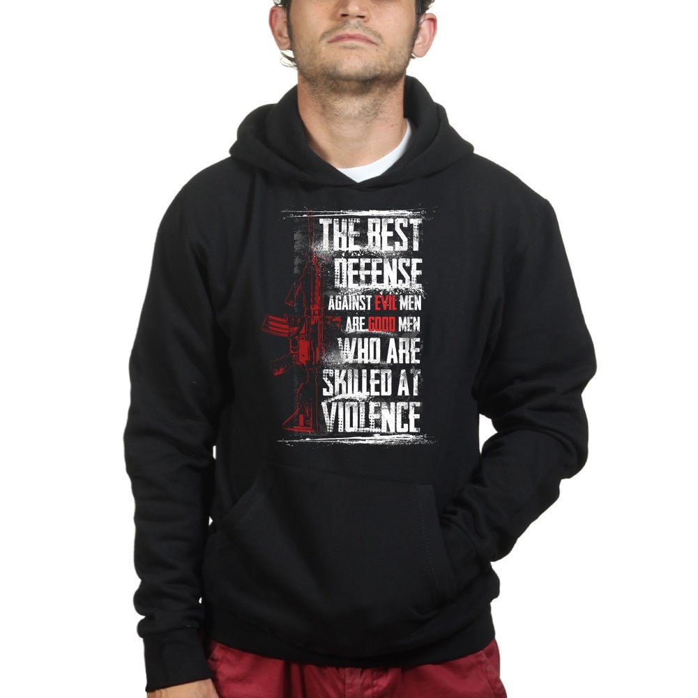 Unisex Skilled At Violence Hoodie – Forged From Freedom