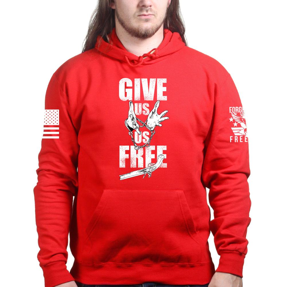 Give Us Us Free Unisex Hoodie – Forged From Freedom