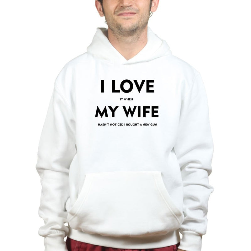 I Love My Wife Mens Hoodie – Forged From Freedom