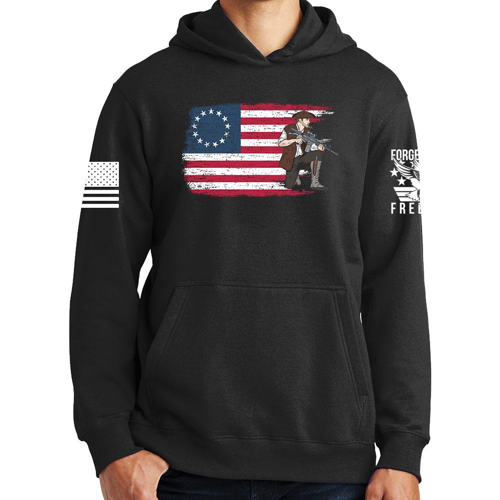 Modern Minuteman Hoodie – Forged From Freedom