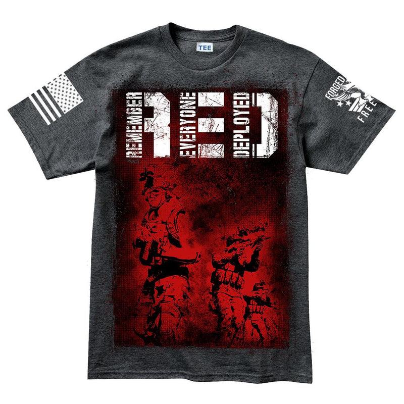 R.E.D. Soldiers Men's T-shirt – Forged From Freedom