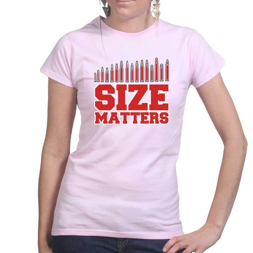 Size Matters (Ammo) Ladies T-shirt – Forged From Freedom