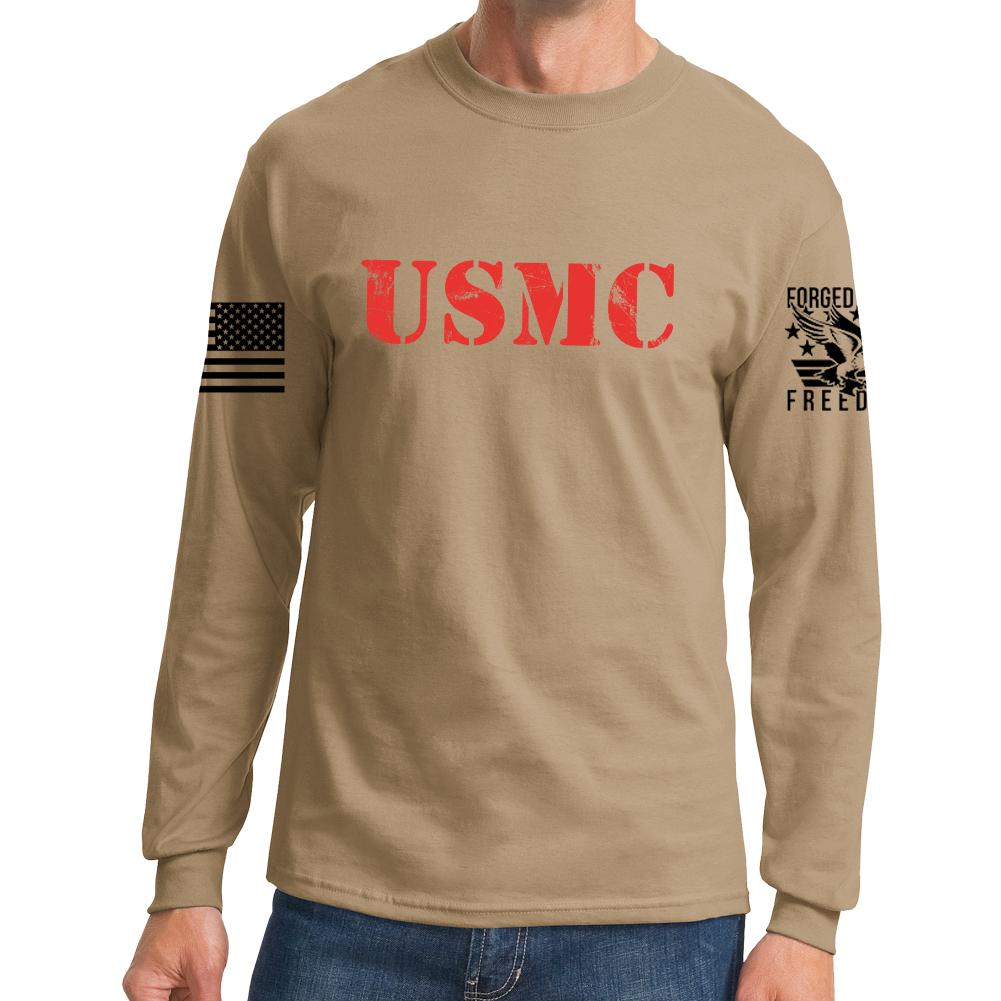USMC Long Sleeve T-shirt – Forged From Freedom