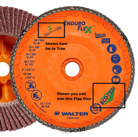 Walter Enduro Flex Flap Wheel Teaching Tool