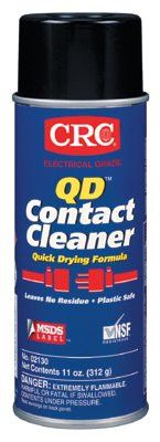 CRC QD 02130 Contact Cleaner, 11 oz Aerosol Can