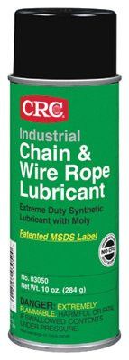 CRC 3050 Chain and Wire Rope Lubricants, 16 oz Aerosol (12 Cans) –