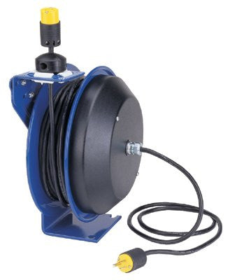 Coxreels PC10-3012-A PC10 Series Power Cord Reels, 12/3 AWG, 20 A, 30 –