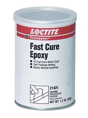 Loctite 21425 Fixmaster Fast Cure Epoxy, Mixer Cup - 4gm, 10 Cups