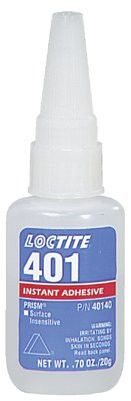 Loctite 40140 20-GM PRISM 401 SURFACEINSENSITIVE INSTANT ADHE