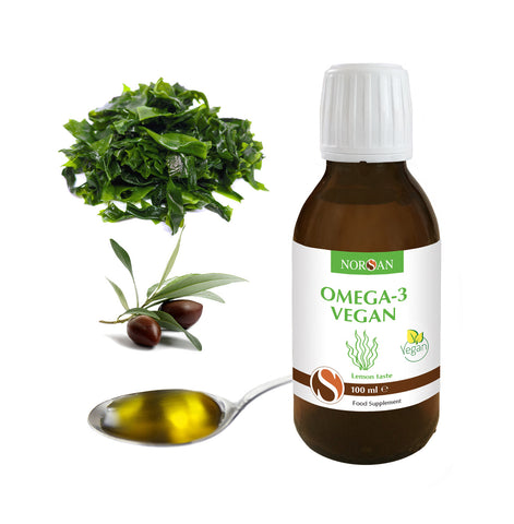 Greenvits UK | Norsan Omega-3 Oil, Vegan, ( 609 mg EPA + 1158 mg DHA )