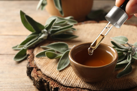 Sage Oil for hair fall and anti aging