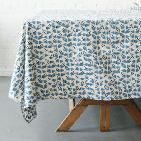 block print table cloth