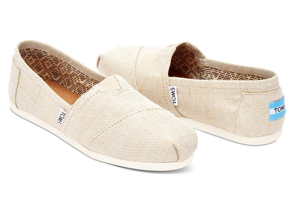 toms classic burlap women's