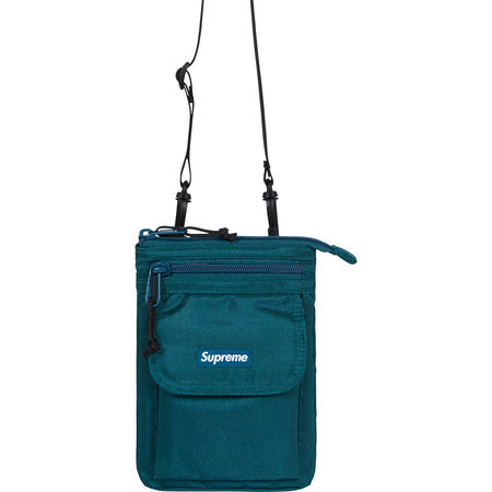 supreme teal shoulder bag