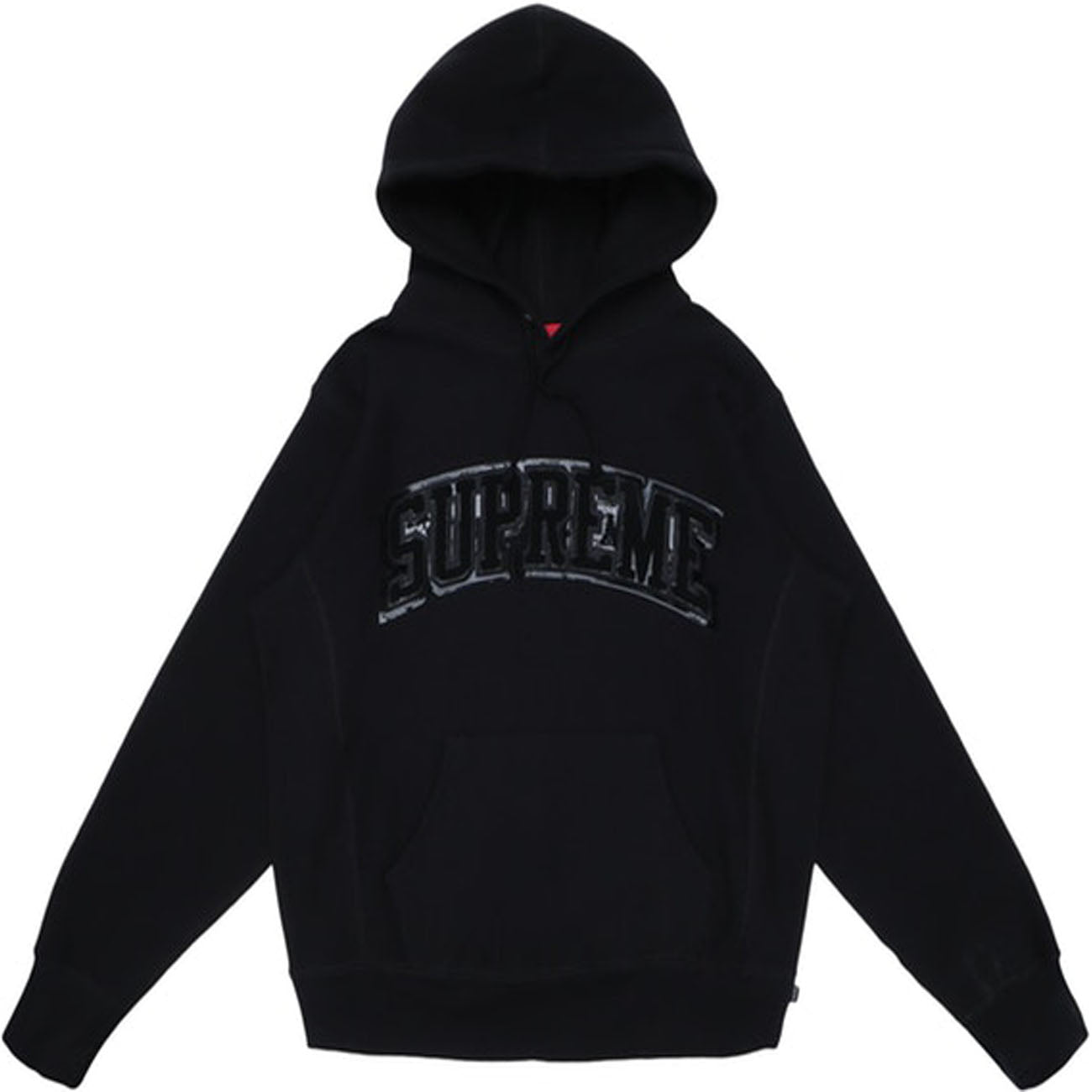 Supreme - Supreme Chenille Hooded Sweatshirt- Black – Streetwear