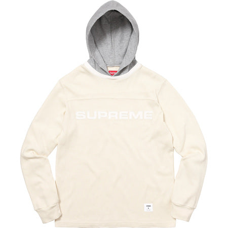 supreme hooded waffle thermal