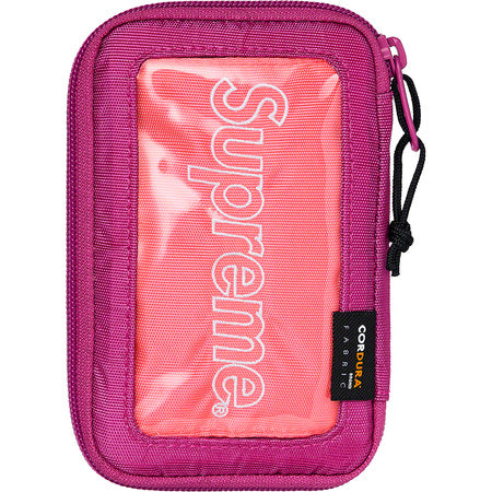 Supreme Small Zip Pouch- Magenta – Streetwear Official