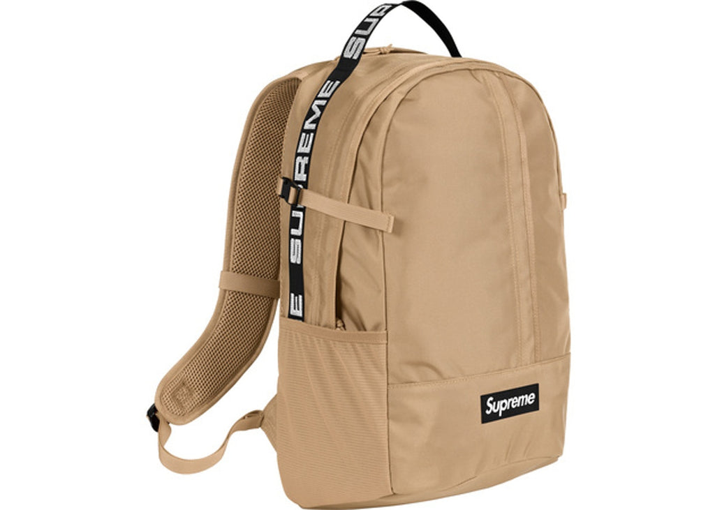 Supreme - Supreme Backpack (SS18)- Tan – Streetwear Official
