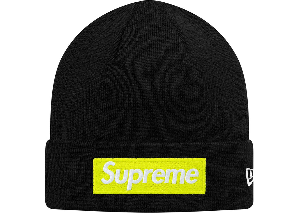 Supreme - Supreme New Era Box Logo Beanie (FW17)- Black – Streetwear