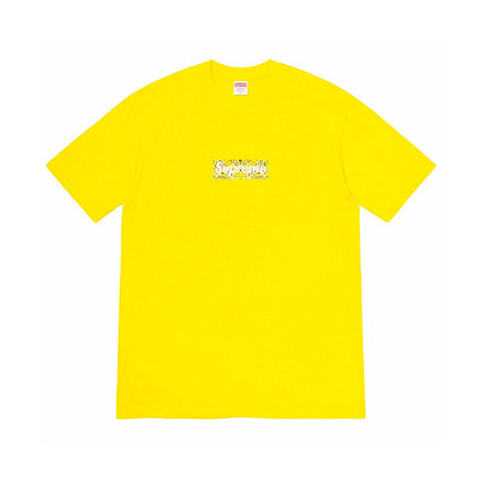 Supreme Bandana Box Logo Tee- Yellow – Streetwear Official