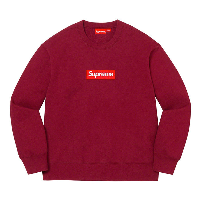 Supreme Box Logo Crewneck (FW22)- Cardinal