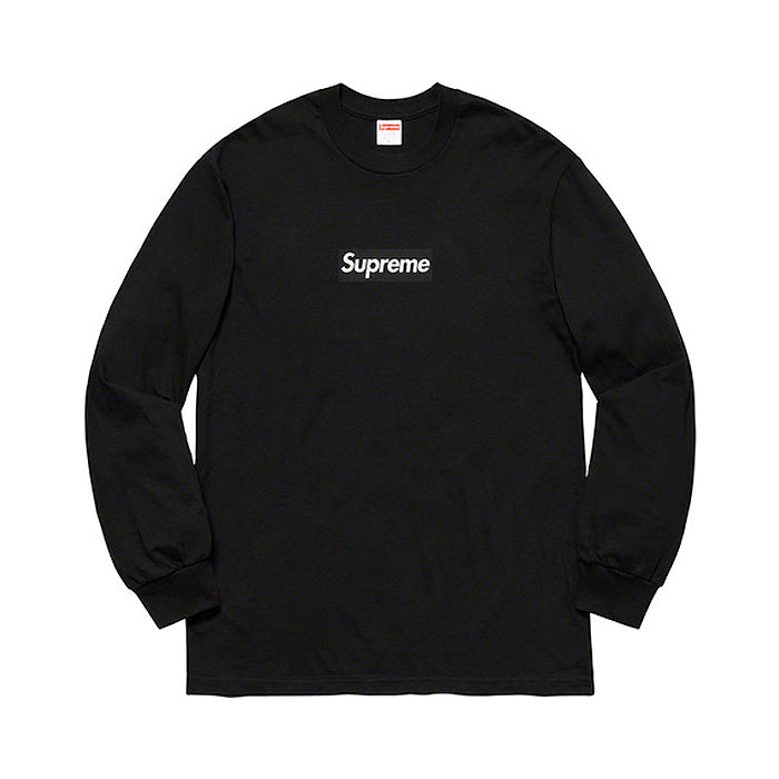 Supreme Box Logo L/S Tee (FW20)- Black – Streetwear Official
