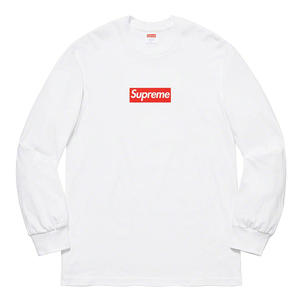Supreme Box Logo L/S Tee (FW20)- White – Streetwear Official
