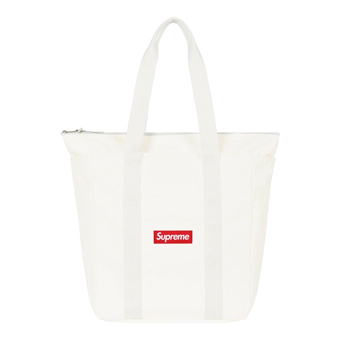 Supreme Canvas Tote- White – Streetwear Official